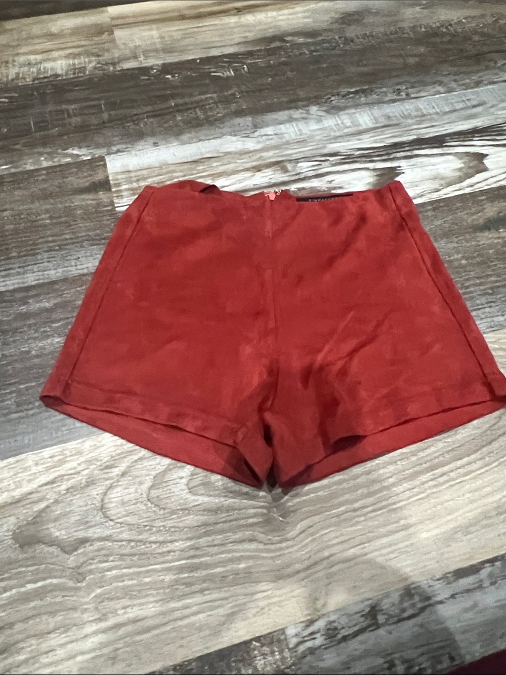 Signature8 High-Waist Burnt Orange Women's Shorts